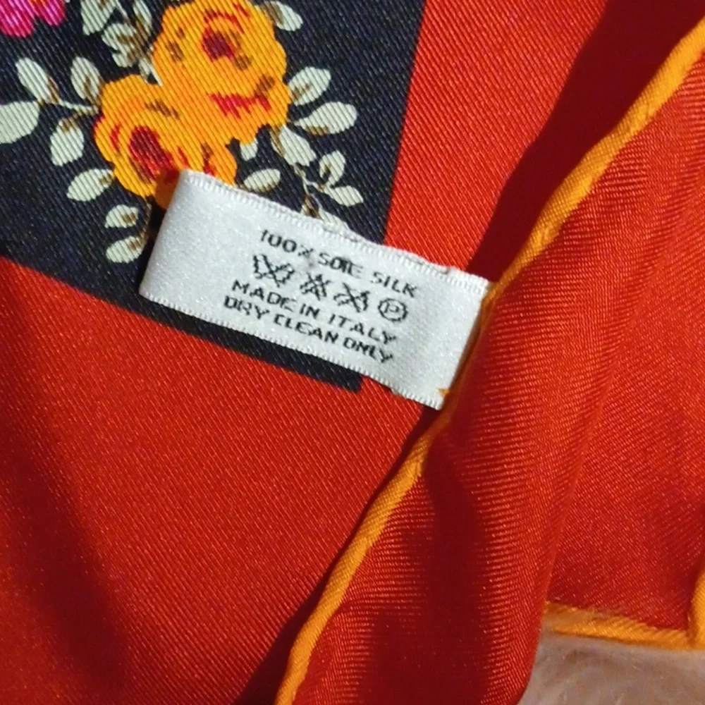 Christian Dior Silk Baroque Scarf